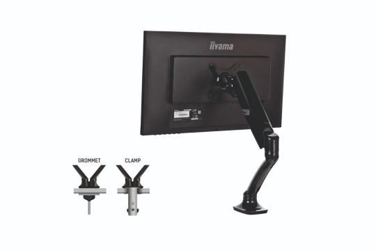  Фото гибкое настольное крепление для одного монитора iiyama ds3001c-b1 - фото 4