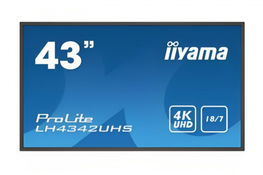 Изображение Информационный дисплей iiyama 43" LH4342UHS-B3