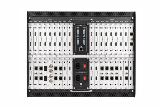  Фото шасси модульного матричного коммутатора intrend itmms-36x36 - фото 3