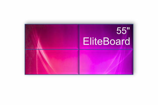 Изображение Видеостена 2x2 EliteBoard 55" BK557FFLE