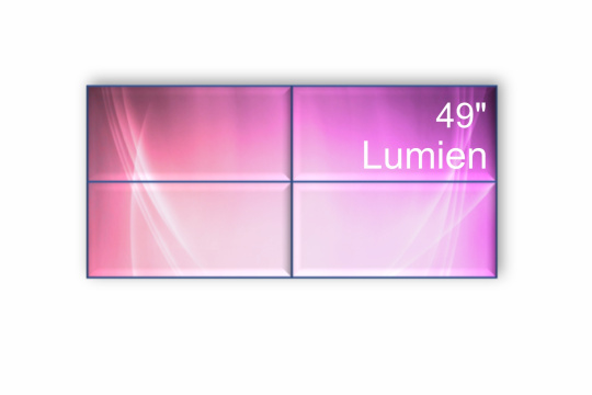 Изображение Видеостена 2x2 Lumien 49" LMW4935LLRU