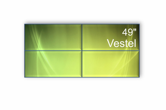  Фото видеостена 2x2 vestel wu49b-2h* 49" (шов: 3,5) - фото 1