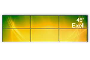  Фото видеостена 3x2 exell 46" expd-wa46ab05 - фото 2