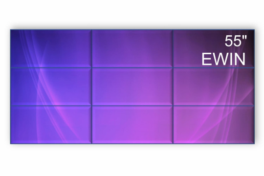 Изображение Видеостена 3x3  EWIN 55" BT55L