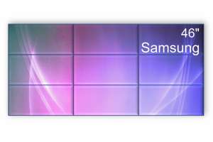  Фото видеостена 3x3 samsung 46" vm46b-u - фото 2