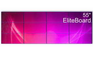  Фото видеостена 4x3 eliteboard 55" bk557ffle - фото 2