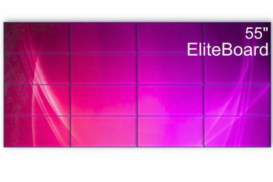 Изображение Видеостена 4x4 EliteBoard 55" BE-55F7